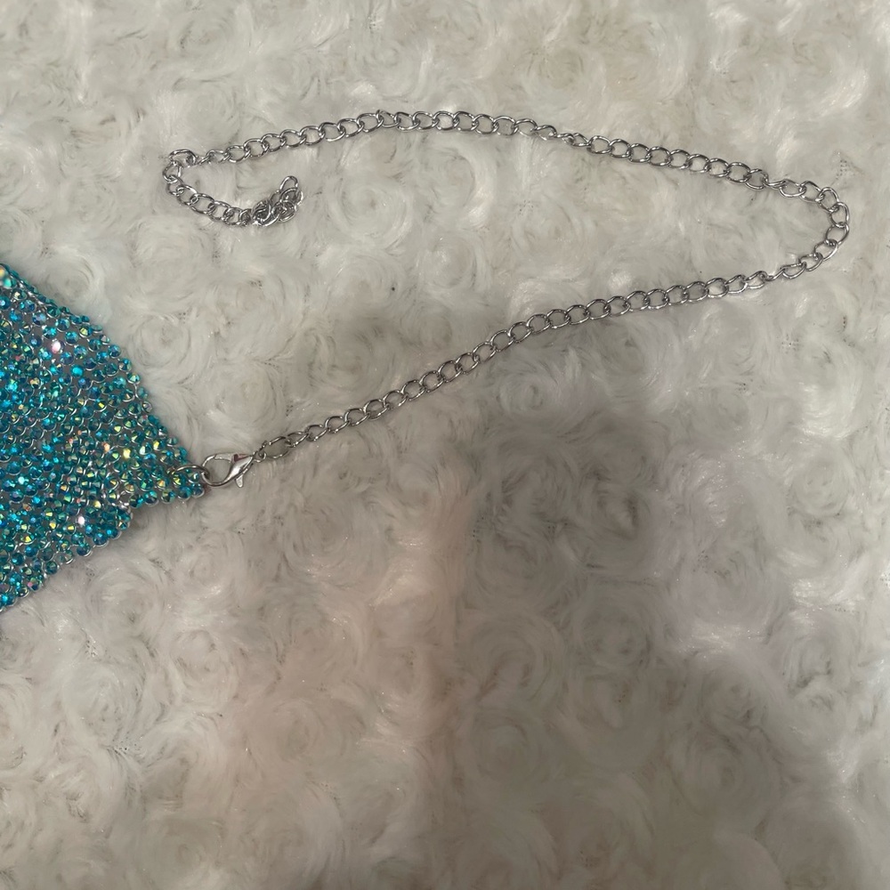 Sparkling Chainmail Halter Top - Picture 6 of 6